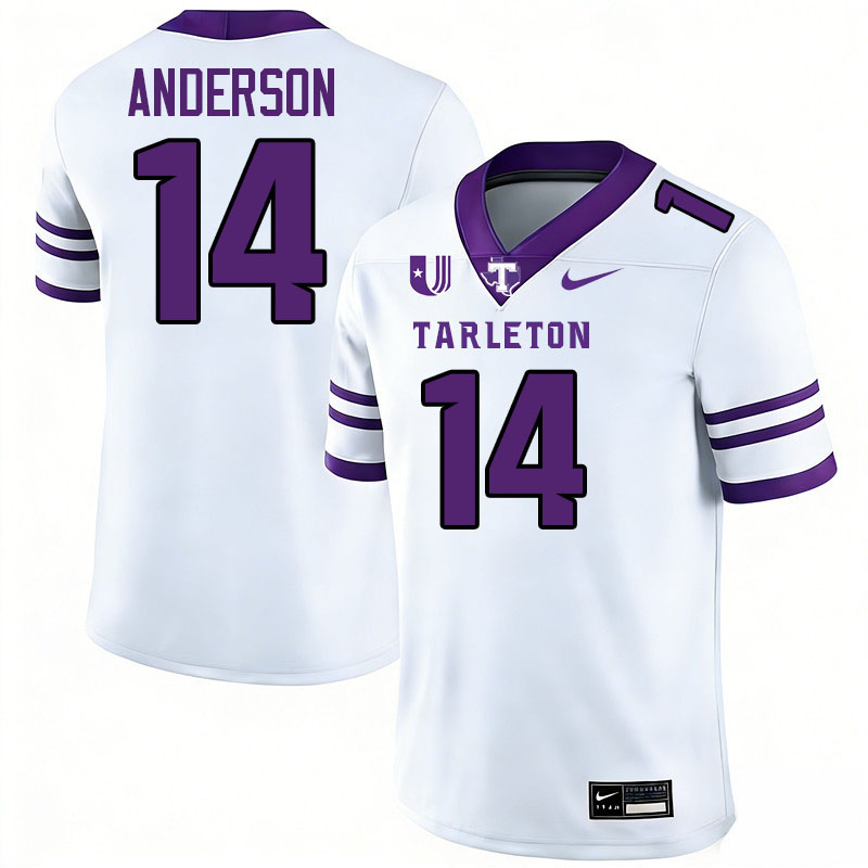 Tarleton State Texans # College Football Jerseys,Uniforms Stitched-White